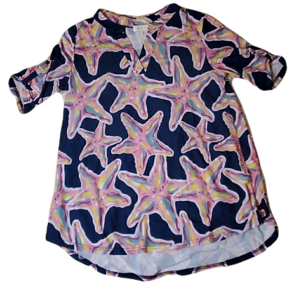 SIMPLY SOUTHERN Starfish Tunic Blouse